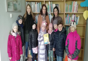 Zdjęcie z panią Bibliotekarką