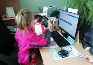 Basia jako pani bibliotekarka