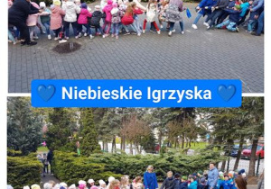 Przeciąganie liny.