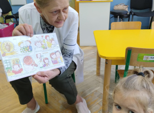Kolejne spotkanie z p. pielęgniarką - Biedronki 2023