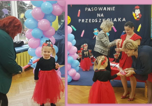 Pasowanie na Przedszkolaka - Emilka.
