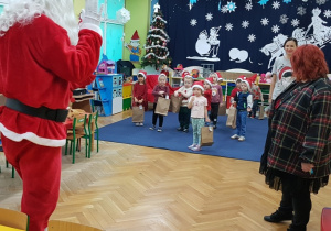 Pożegnanie Św. Mikołaja.