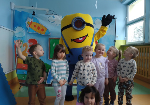 Zdjęcie z Minionkiem.