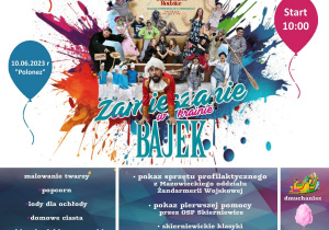 Plakat zapowiadający wydarzenie
