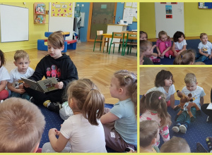 Spotkanie czytelnicze z bratem Jasia
