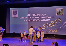 Wręczanie nagród.