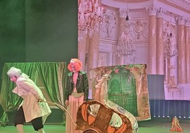 Gerda wyrusza w dalszą drogę.