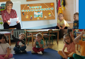 Wyjaśnienie dzieciom celu spotkania.