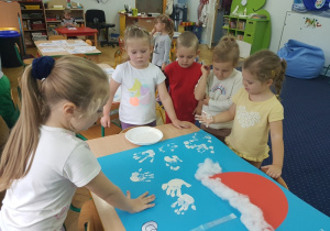 Plakat "Czyste ręce".