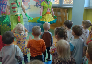 Benio i jego przyjaciółka Larysa.