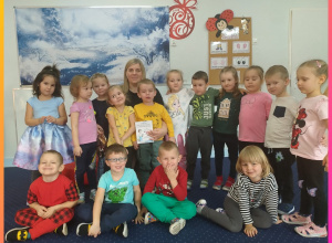 „Razem z rodzicami czytamy i zawody przybliżamy” - poznanie zawodu nauczycielki języka angielskiego