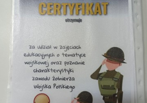 Certyfikat dla każdego dziecka