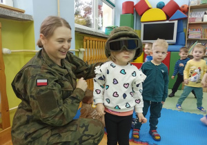 Marcelinka w hełmie