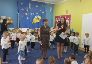 W sali "Bratki".