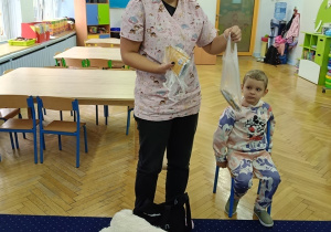 Jaś i kuzynka Angelika.