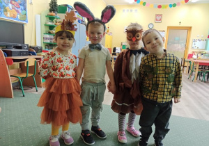 Hania, Staś, Kornelka, Sasza