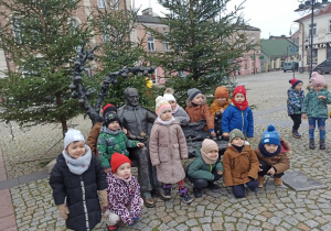 Słynna Ławeczka Profesora Pieniążka