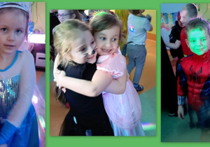 Lena S., Kaja i Nadia, Mikołaj.