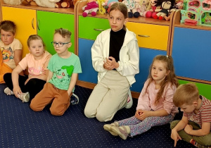 Absolwentka przedszkola.