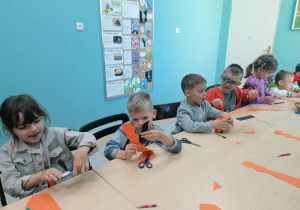 Maja, Kajtek, Filip i Wojtek już pracują.
