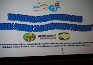 Zaproszenie na Festiwal Piosenki Przedszkolnej.