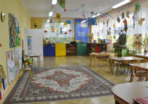 Sala na piętrze, starszaki