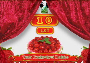 Grafika - 10 lat Truskawkowych Rodziców