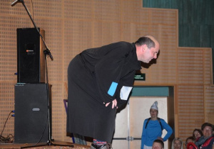 Gargamel rozmawia z widzami
