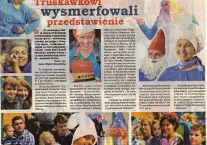 Artykuł o przedstawieniu w Głosie Skierniewic