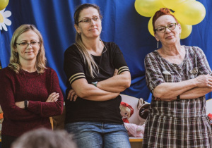 Aktorzy w oczekiwaniu na rozpoczęcie warsztatów