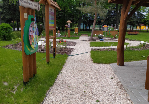 Widok na ekopracownię od strony ulicy