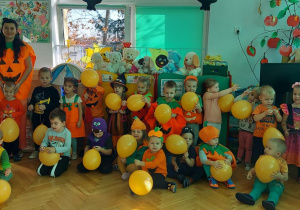 Motylki z balonami