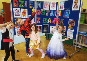 Kacper, Staś, Aniela i Maja