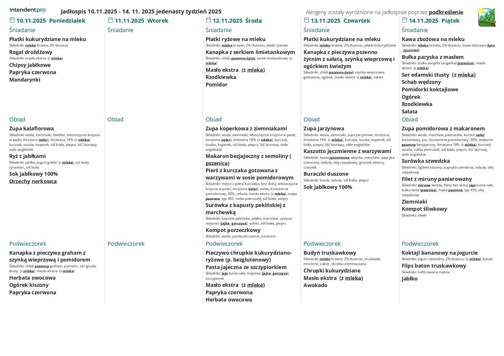 jadłospis