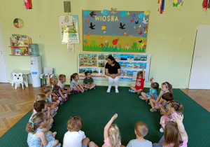 Spotkanie z Panią z Biblioteki Pedagogicznej w Skierniewicach.