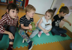 Emilka, Jarek, Lila i Mateusz.