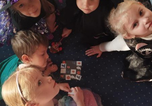 Magiczne sudoku ułożone przez dzieci.