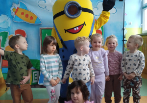 zdjęcie z Minionkiem