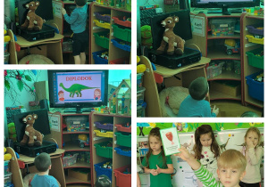 Oglądamy filmy edukacyjne o dinozaurach