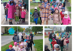 ekologiczny przemarsz po osiedlu Widok