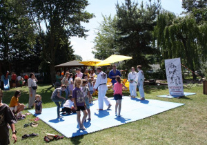 Zabawy z trenerami judo