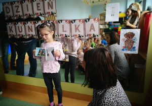 Klara opowiada o swoim zwierzatku.