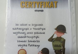 Certyfikat dla każdego dziecka