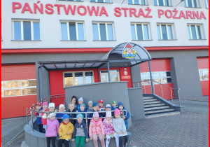 wycieczka do straży pożarnej