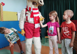 Gabrysia, Maks i Wojtek