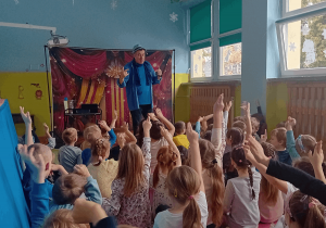 Magik na występie.