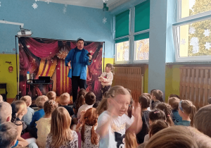 Jagoda wykonała magiczną sztuczkę.