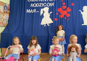 Inscenizacja na Dzień Mamy.