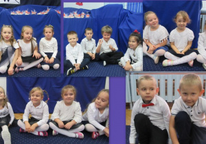 "Biedronki" przed występem.