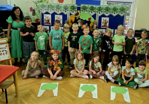 nasze drzewka - wspólna fotografia